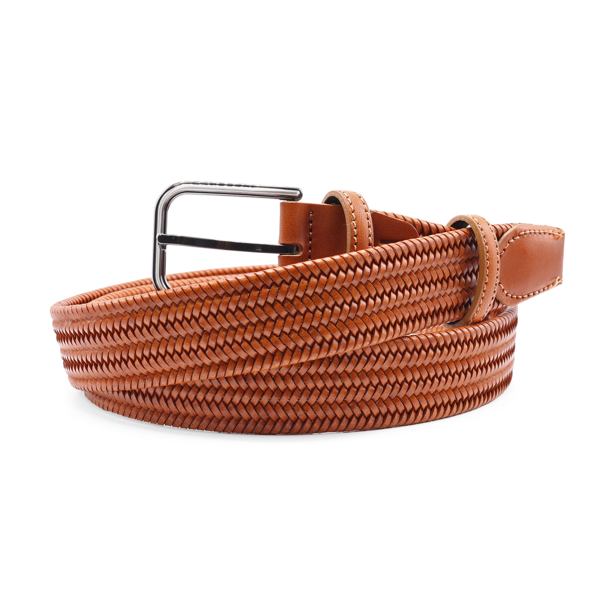 Stretch Leather Handweave Belt 35mm – Huxley Tanner