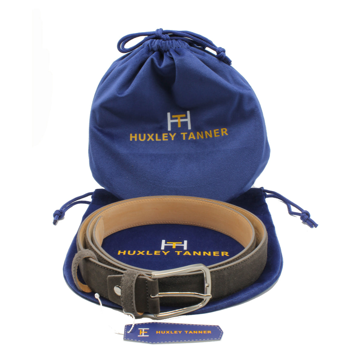 Smooth Triple Contrast Stitch Belt 40mm