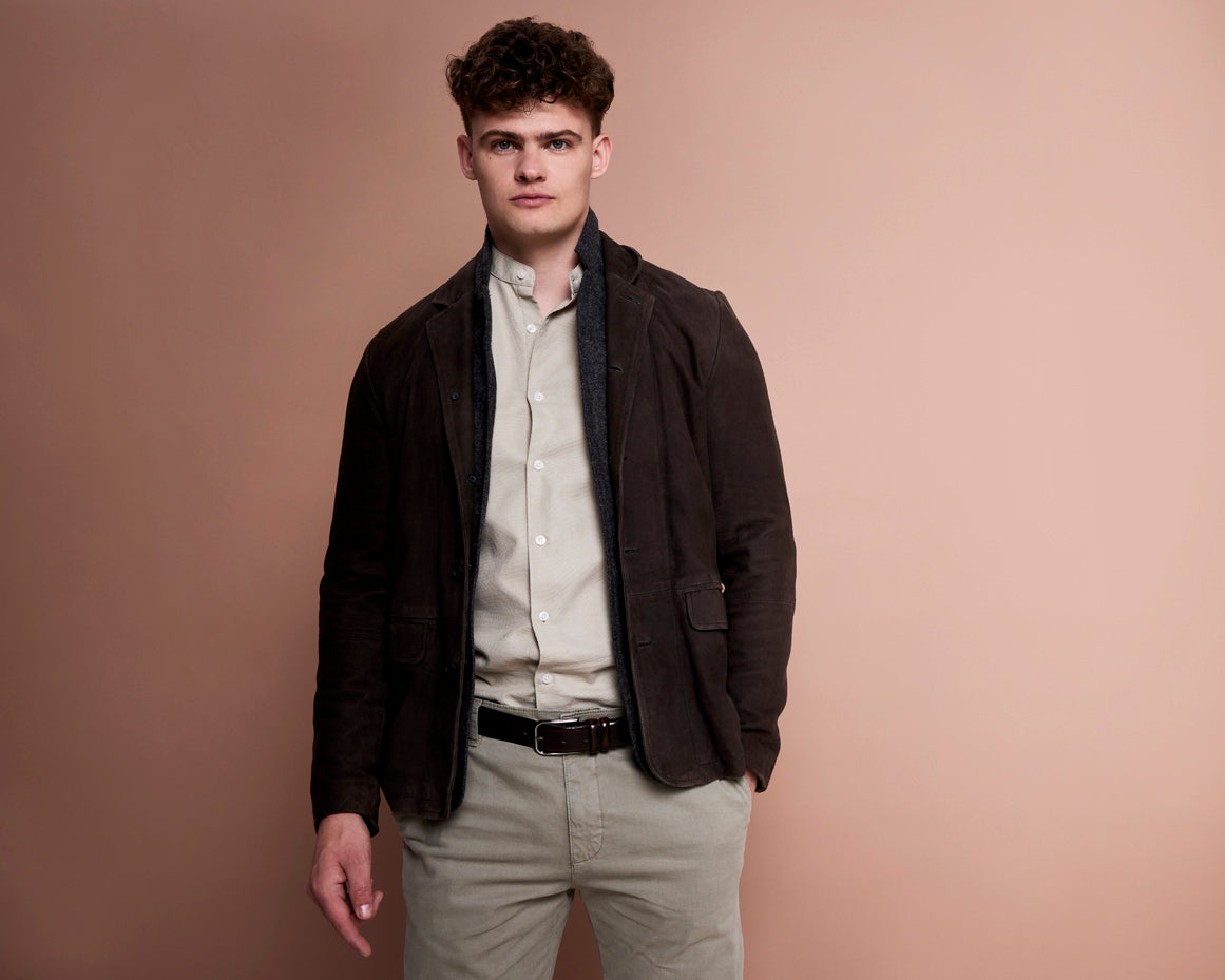 Sleek Chevron Design Belt 35mm