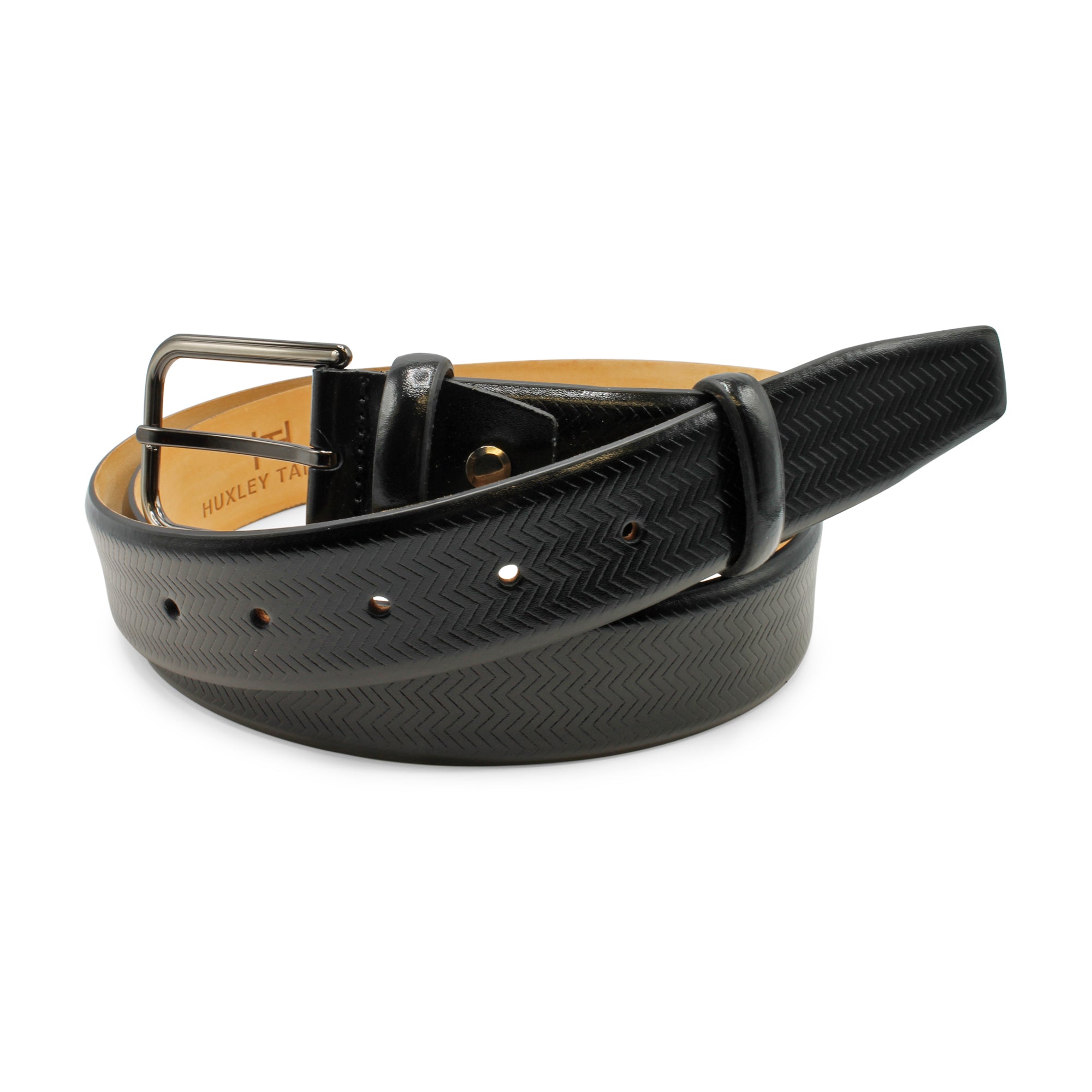 Sleek Chevron Design Belt 35mm