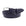 Ali Navy smooth volanato jeans belt 40mm  - Huxley Tanner