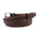 Ballesteros Dark Brown classic napa grain belt 35mm  - Huxley Tanner