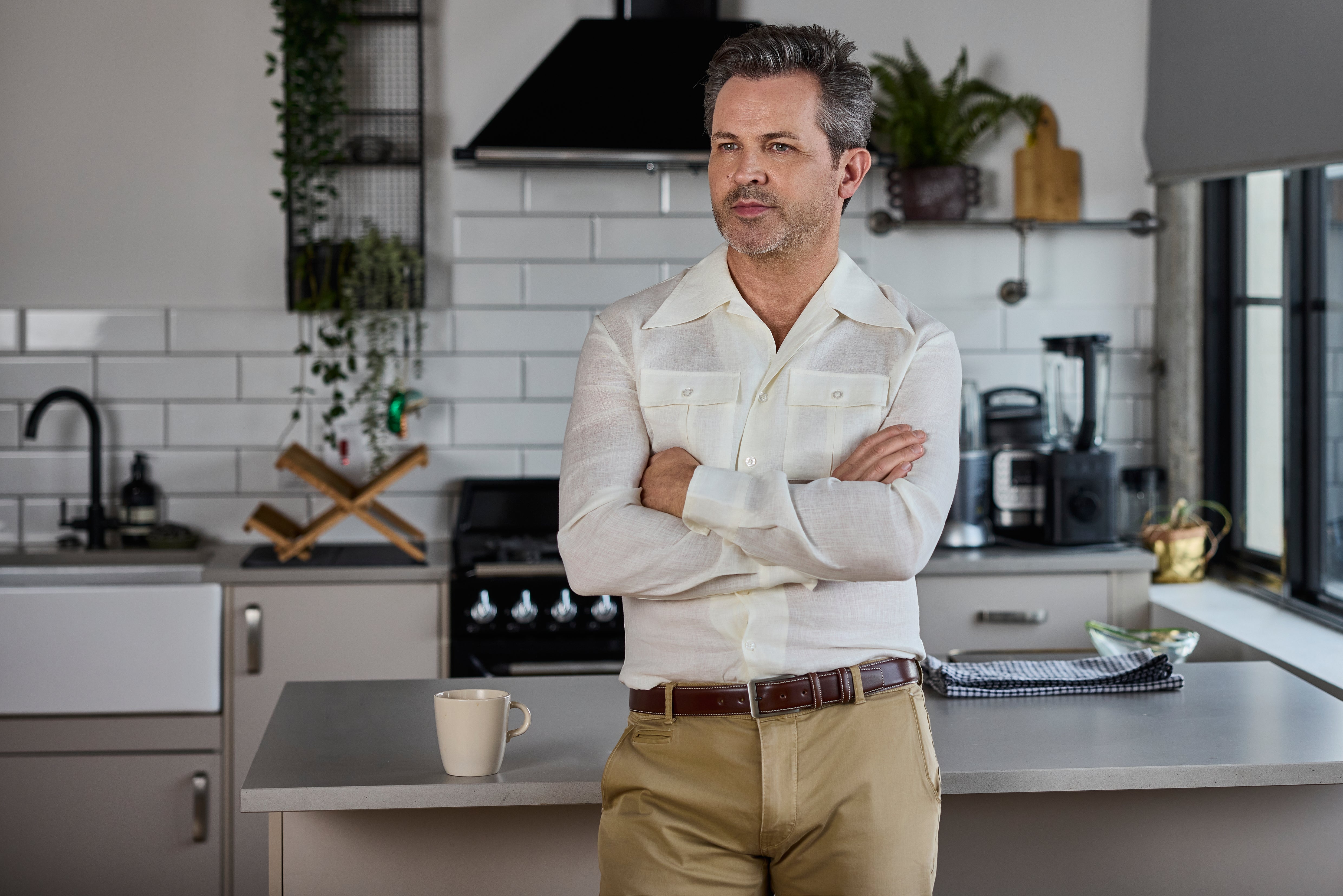 Dark Brown Bird Style Smooth Leather Belt - Huxley Tanner