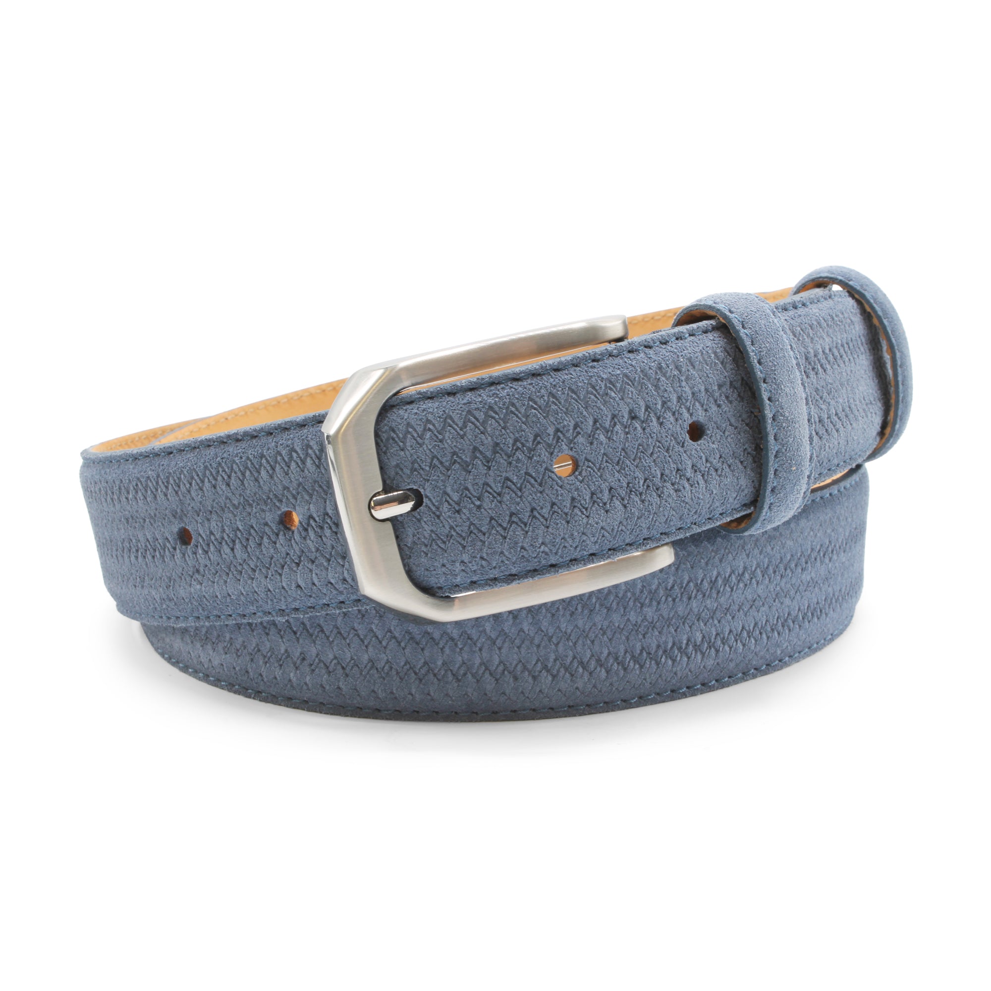 Basket Weave Suede Belt 35mm – Huxley Tanner