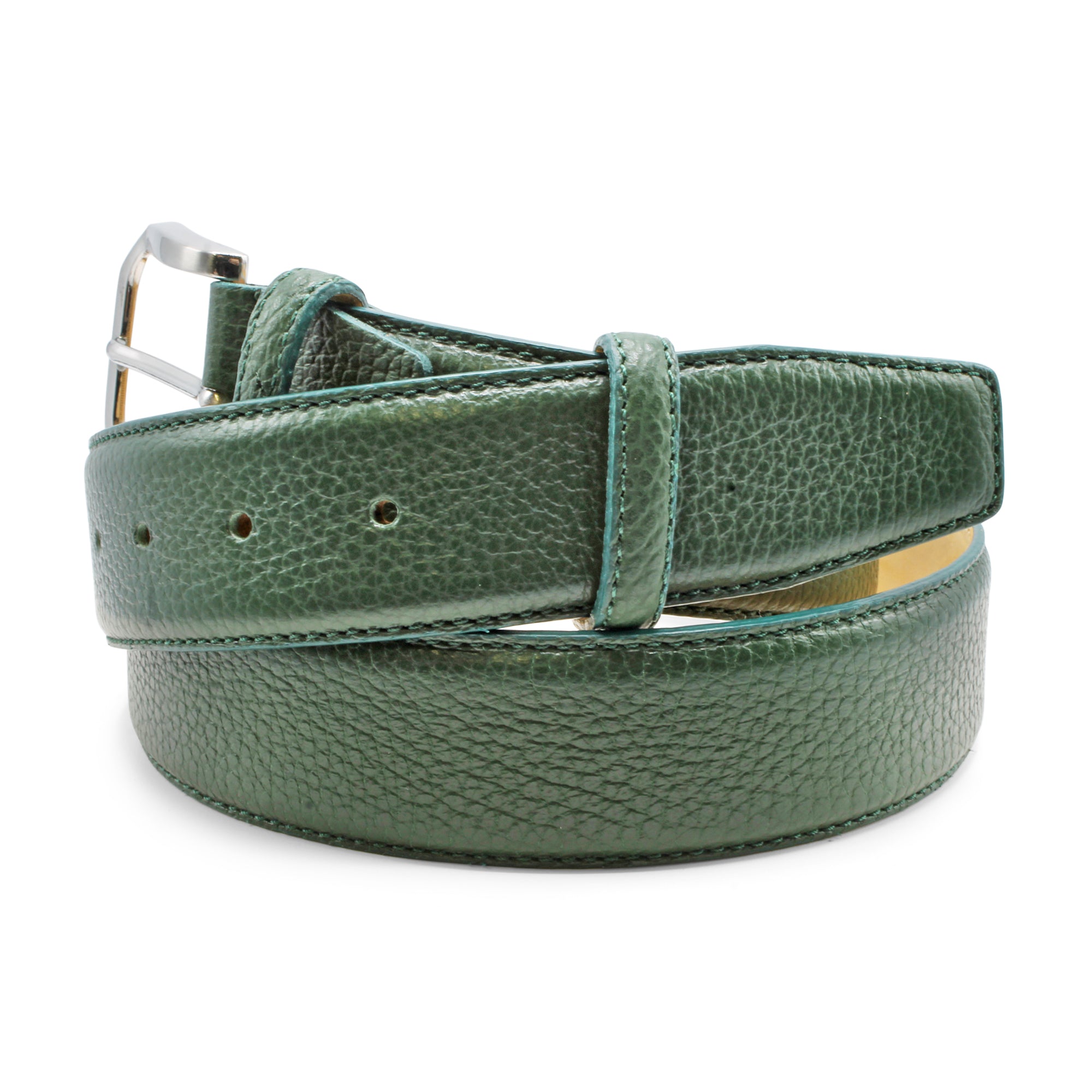 Joh007 Cervo Texture Mottled Leather Belt 40mm – Huxley Tanner