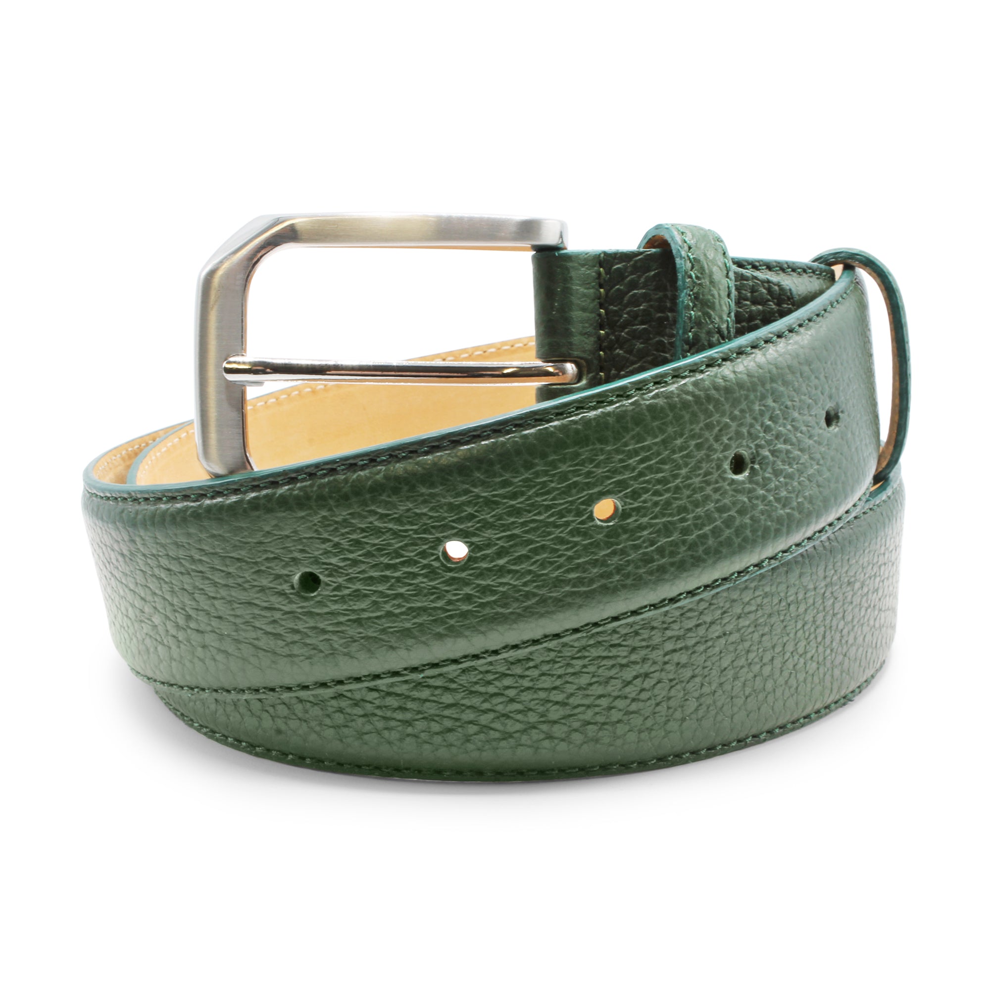 Joh007 Cervo Texture Mottled Leather Belt 40mm – Huxley Tanner