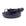 Pele Navy hand burnished polished leather belt 35mm - Huxley Tanner